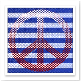 Peace Sign I, Moirre Series
©2013 Jason Haza